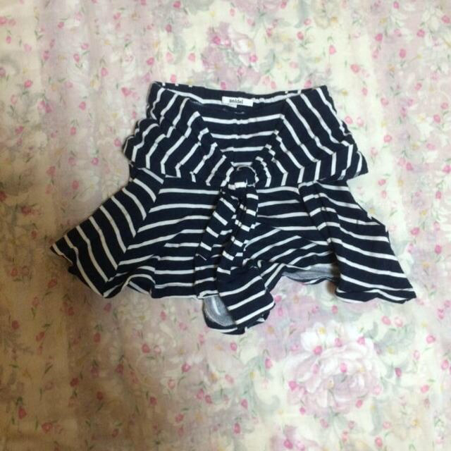SNIDEL(スナイデル)のボーダースカート♡ レディースのスカート(ミニスカート)の商品写真