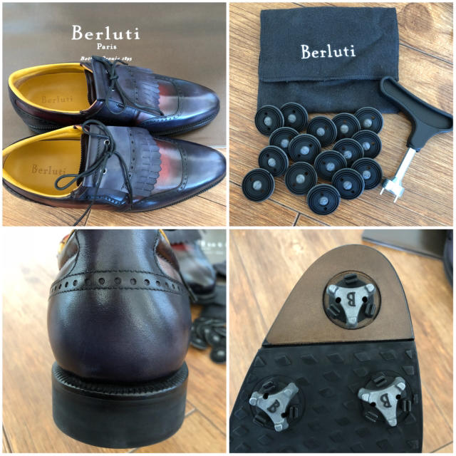 【ほぼ未使用】Berluti ゴルフシューズ 10(28cm) 【ほぼ未使用】Berluti ゴルフシューズ 10(28cm)