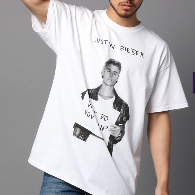 Right-on(ライトオン)のbieber様専用。official license Tee メンズのトップス(Tシャツ/カットソー(半袖/袖なし))の商品写真