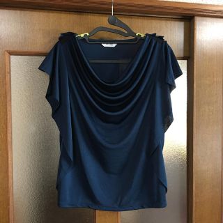 ランバンオンブルー(LANVIN en Bleu)のランバン オンブルー(カットソー(半袖/袖なし))