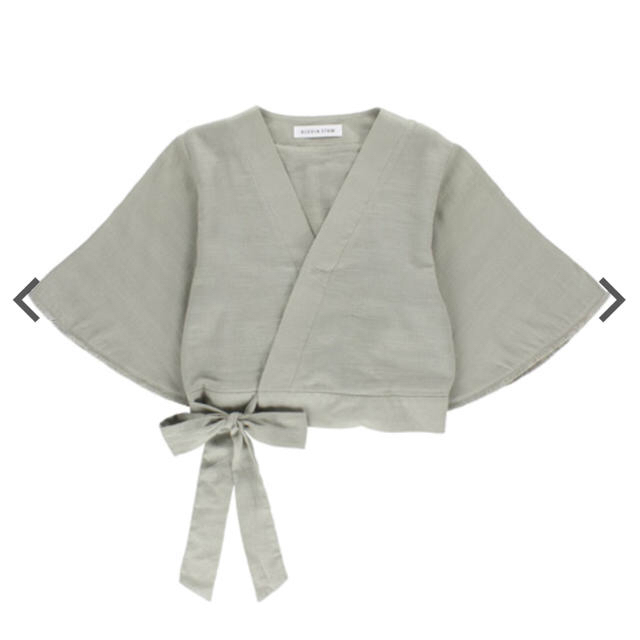ALEXIASTAM  Kimono Sleeve Short Top