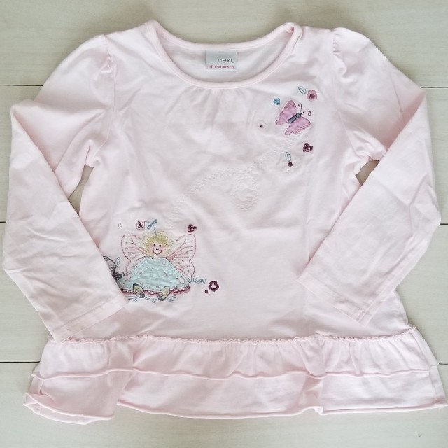 NEXT(ネクスト)のnext110㎝ロンT　2枚セット キッズ/ベビー/マタニティのキッズ服女の子用(90cm~)(Tシャツ/カットソー)の商品写真