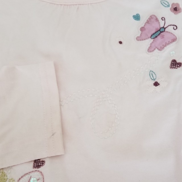 NEXT(ネクスト)のnext110㎝ロンT　2枚セット キッズ/ベビー/マタニティのキッズ服女の子用(90cm~)(Tシャツ/カットソー)の商品写真