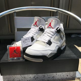 ナイキ(NIKE)のJordan4 OG White Cement(スニーカー)