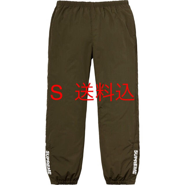 Supreme(シュプリーム)のsupreme 18ss warm up pant  カーキ S メンズのパンツ(ワークパンツ/カーゴパンツ)の商品写真