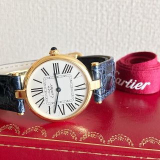 カルティエ(Cartier)の♡極美品♡カルティエ マストヴァンドーム LM Dバックル オパラン 腕時計(腕時計)