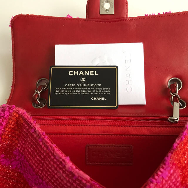 CHANEL(シャネル)のレア✨コレクションライン シャネル ツィード チェーン バック レディースのバッグ(ショルダーバッグ)の商品写真