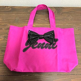 ジェニィ(JENNI)のSISTERJENNIジェニートートバッグ大容量ビッグリボンピンク(トートバッグ)