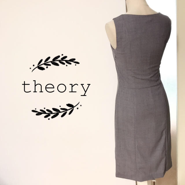 theory(セオリー)のtheory ノースリーブワンピース レディースのワンピース(ひざ丈ワンピース)の商品写真