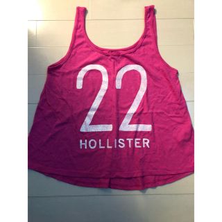 ホリスター(Hollister)のホリスターグリッターノースリーブ(タンクトップ)