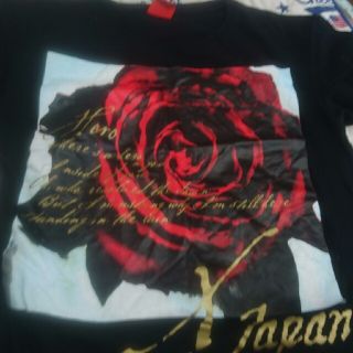 X JAPAN 薔薇Tシャツ(ミュージシャン)