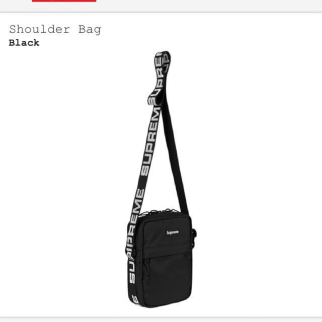 Supreme shoulder bag 18ss 黒 メンズ バッグ mizudo.com