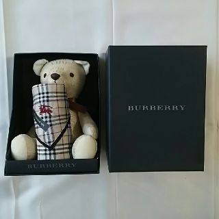 バーバリー(BURBERRY)のバーバリー  テディベア レア 新品未使用(ぬいぐるみ)