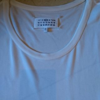 マルタンマルジェラ(Maison Martin Margiela)のマルタンマルジエラ白(Tシャツ(半袖/袖なし))