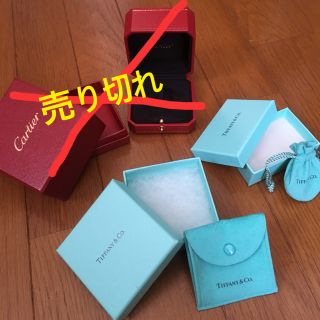 ティファニー(Tiffany & Co.)のティファニー【空箱2種類セット】(ショップ袋)