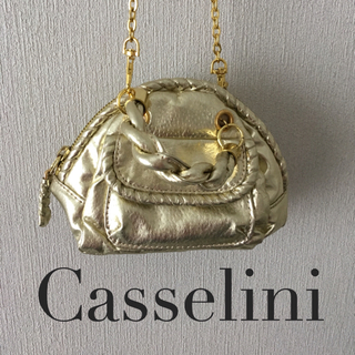 キャセリーニ(Casselini)のCasseliniゴールド2wayバッグ(ショルダーバッグ)