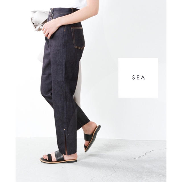 SEA(シー)の【新品】SEA 2017SS ハイライズテーパードデニム  レディースのパンツ(デニム/ジーンズ)の商品写真