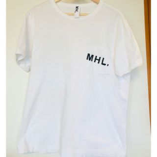 マーガレットハウエル(MARGARET HOWELL)のMHL.マーガレットハウエルロゴＴシャツL(Tシャツ/カットソー(半袖/袖なし))