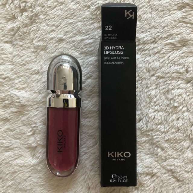 【日本未上陸】22番 KIKO MILANO 3Dリップグロス コスメ/美容のベースメイク/化粧品(リップグロス)の商品写真