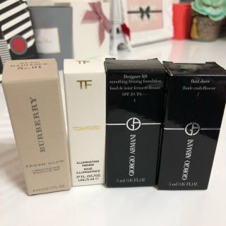 トムフォード(TOM FORD)のブランドプライマーサンプル4点セット(サンプル/トライアルキット)