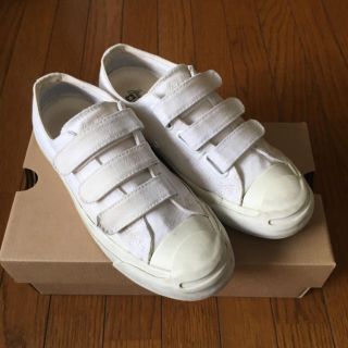 コンバース(CONVERSE)のジャックパーセル  ベルクロ 白(スニーカー)