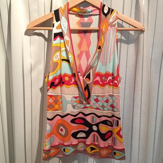 エミリオプッチ(EMILIO PUCCI)のEmilio Pucci  ノースリーブトップス(シャツ/ブラウス(半袖/袖なし))