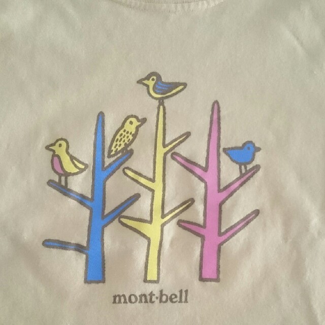 mont bell(モンベル)のTシャツ＊モンベル＊100 キッズ/ベビー/マタニティのキッズ服男の子用(90cm~)(Tシャツ/カットソー)の商品写真