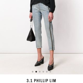 スリーワンフィリップリム(3.1 Phillip Lim)の3.1 Phillip Lim サイドジップ クロップドデニム(デニム/ジーンズ)