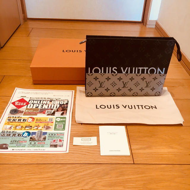 LOUIS VUITTON(ルイヴィトン)のルイヴィトン クラッチ バッグ 18ss 完売 限定商品  ウエダ質屋購入品 メンズのバッグ(セカンドバッグ/クラッチバッグ)の商品写真