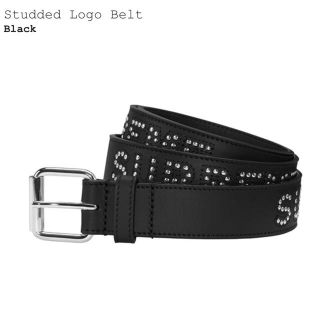 シュプリーム(Supreme)のL/XL  Supreme Studded Logo Belt Black (ベルト)