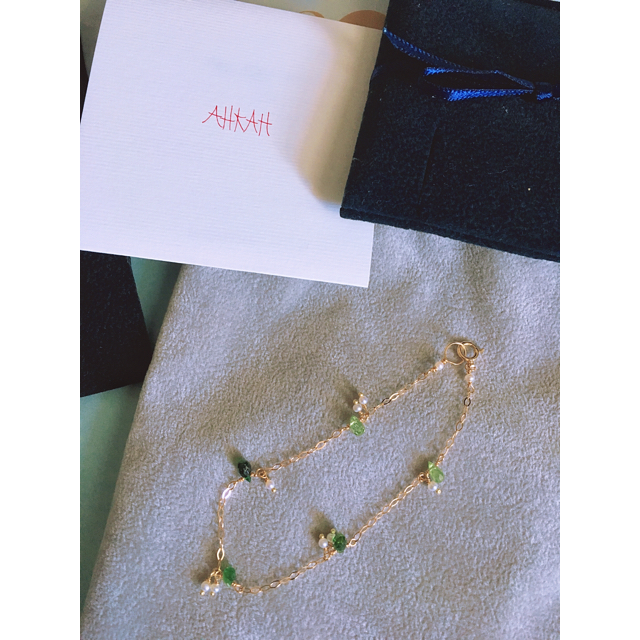 TommyさまAHKAH2点専用です。☽ ブレスレット˖ネックレス☽ k18 edca