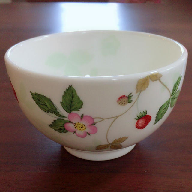 新品♡WEDGWOOD ワイルドストロベリー♡ジャパニーズ ティーカップ3客