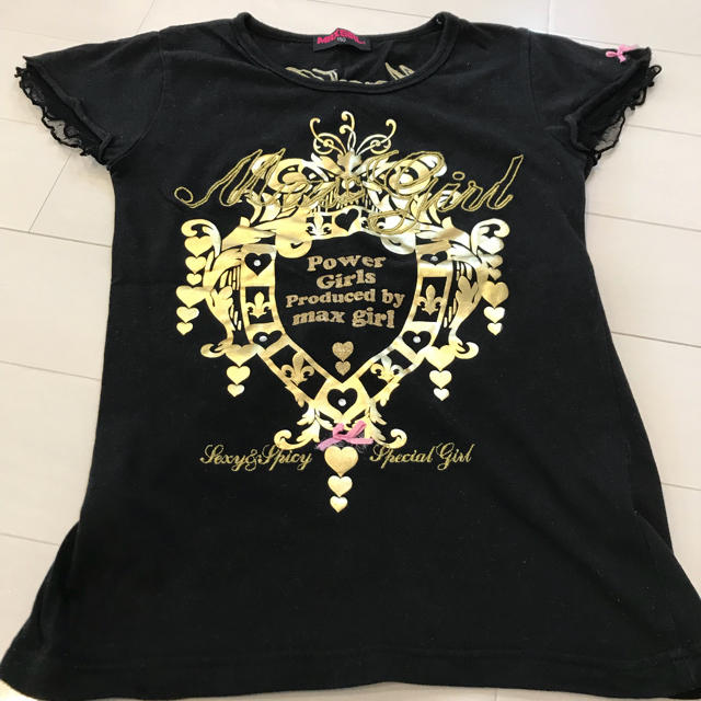 MAX GIRL(マックスガール)のマックスガール Tシャツ他5点　　専用 キッズ/ベビー/マタニティのキッズ服女の子用(90cm~)(Tシャツ/カットソー)の商品写真