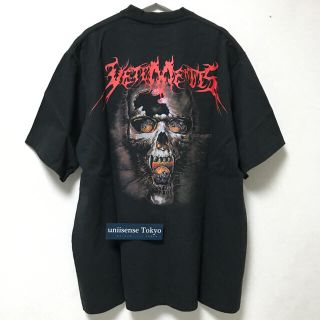 バレンシアガ(Balenciaga)の韓国限定正規 VETEMENTS HEAVY METAL スカル オーバー S(Tシャツ/カットソー(半袖/袖なし))