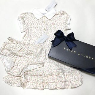 ラルフローレン(Ralph Lauren)の2018新作♡新品✨BABY GIRL フローラル ワンピース 24M/90(ワンピース)