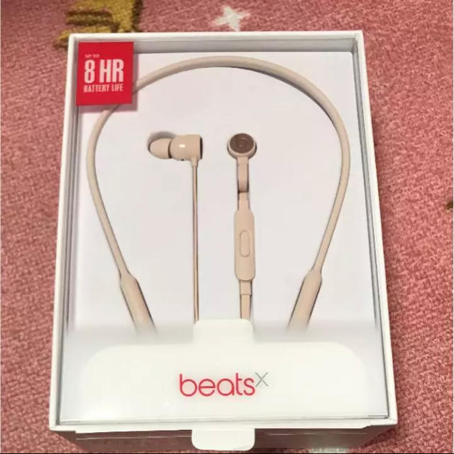 Beats by Dr Dre - beatsx Bluetooth イヤホン マットゴールドの通販 Beats by Dr Dre - beatsx Bluetooth イヤホン マットゴールドの通販