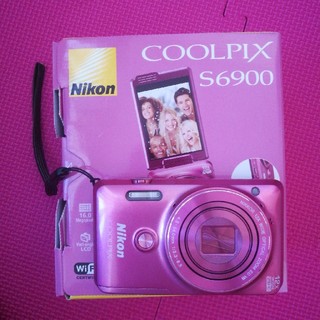 ニコン(Nikon)のCOOLPIX S6900 Nikon ピンク(コンパクトデジタルカメラ)
