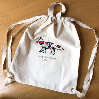 メゾンキツネ(MAISON KITSUNE')の新品 新作  メゾンキツネ  デカキツネ バックパック リュック バッグ(バッグパック/リュック)