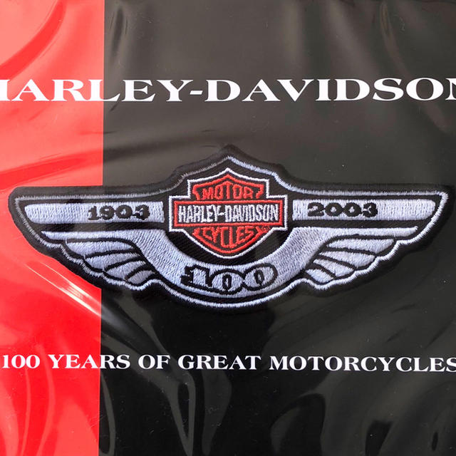 Harley Davidson(ハーレーダビッドソン)の【送料込】ハーレーダビッドソン☆100周年限定ワッペン 2枚セット メンズのファッション小物(その他)の商品写真