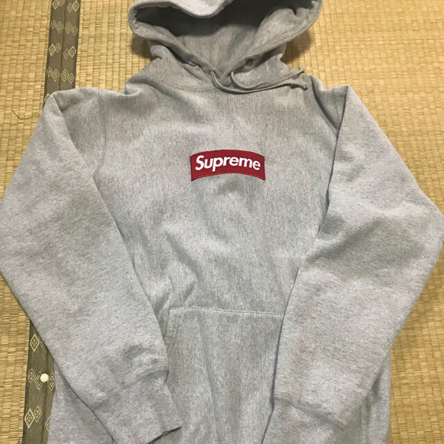 14F/W supreme box logo パーカー Mサイズ