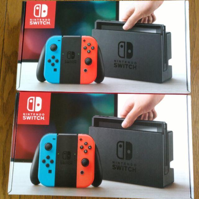 【即日発送】新品　SWITCH　ネオンブル―／ネオンレッド