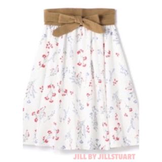 ジルバイジルスチュアート(JILL by JILLSTUART)のジルバイジルスチュアート リランドチュール 花柄 スカート(ロングスカート)