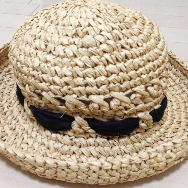 CA4LA(カシラ)のCA4LAカシラ❤リボンストローハット レディースの帽子(ハット)の商品写真