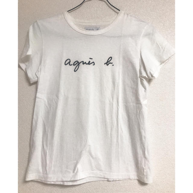 agnes b.(アニエスベー)のアニエス・ベー ロゴT レディースのトップス(Tシャツ(半袖/袖なし))の商品写真