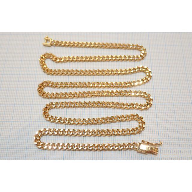 ■K18 750喜平 2面カットネックレス 30.3g 60cm■キヘイ■造幣局