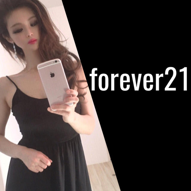 FOREVER 21(フォーエバートゥエンティーワン)のBLACK 切り替えマキシワンピース♡ レディースのワンピース(ロングワンピース/マキシワンピース)の商品写真