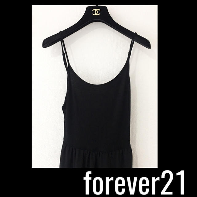 FOREVER 21(フォーエバートゥエンティーワン)のBLACK 切り替えマキシワンピース♡ レディースのワンピース(ロングワンピース/マキシワンピース)の商品写真