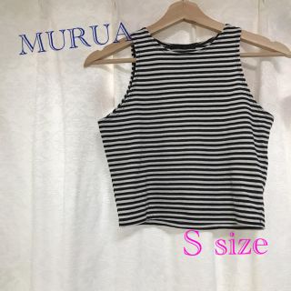 ムルーア(MURUA)の☆MURUA☆ボーダータンクトップ ショート(タンクトップ)