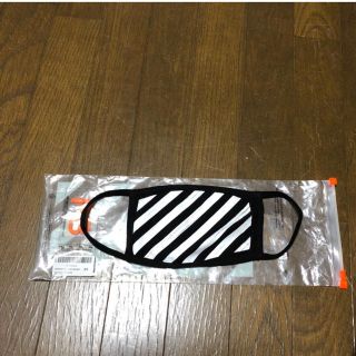 オフホワイト(OFF-WHITE)の値下げ！off white ストライプマスク(その他)