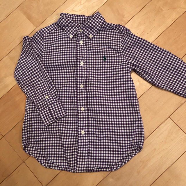 Ralph Lauren(ラルフローレン)のラルフローレン ボタンダウンシャツ キッズ/ベビー/マタニティのキッズ服男の子用(90cm~)(ブラウス)の商品写真